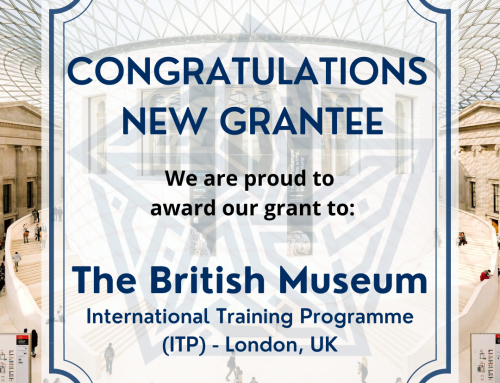 Congratulations New Grantee – British Museum