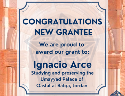 Congratulations New Grantee – Ignacio Arce